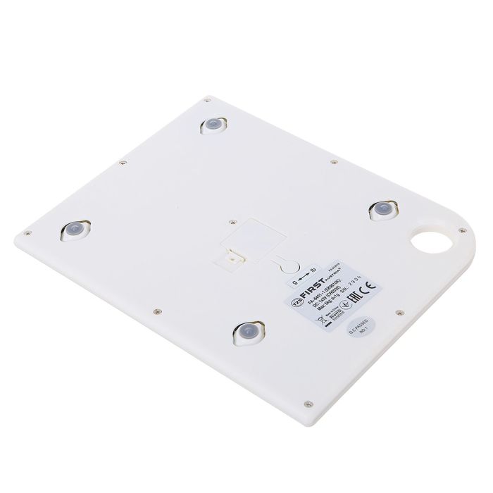 Весы кухонные электронные FIRST 6401-1-WI, до 5 кг, белые