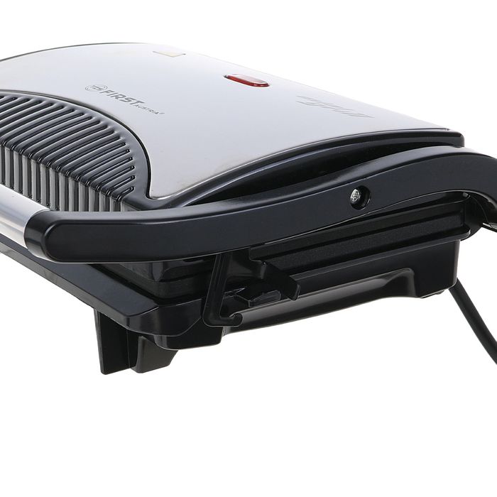 Электрогриль-пресс FIRST 5343-1 , 700 Вт, 2 плиты-гриль, черный