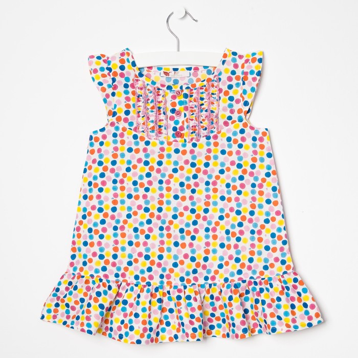 Платье для девочки, рост 104 см, цвет розовый