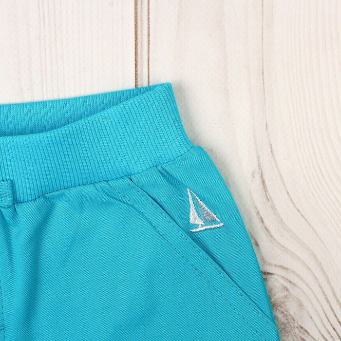 Шорты для мальчика, рост 92 см, цвет бирюзовый