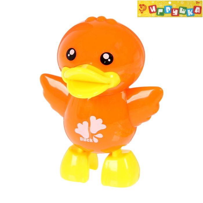 Игрушка заводная "Утенок" , МИКС