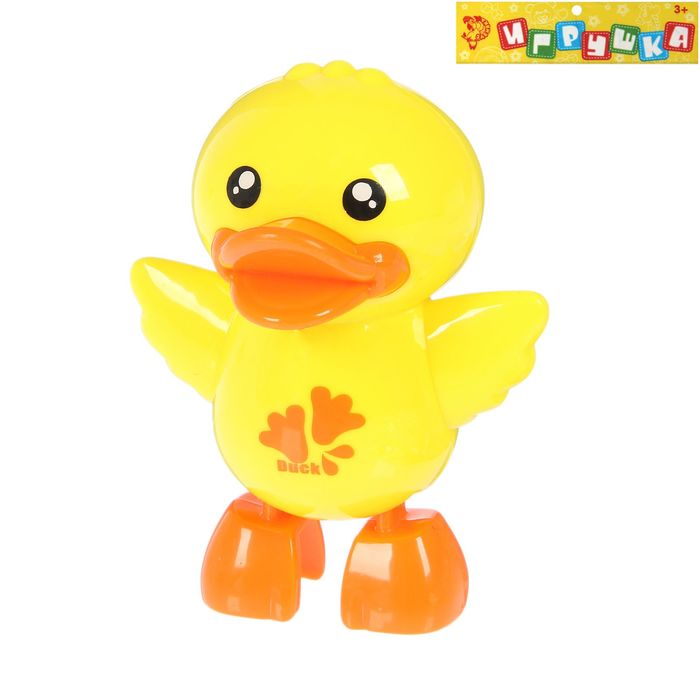 Игрушка заводная "Утенок" , МИКС