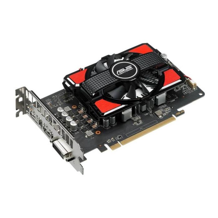 Видеокарта Asus AMD Radeon RX 550, 4G, 128bit, GDDR5, 1183/7000, Ret