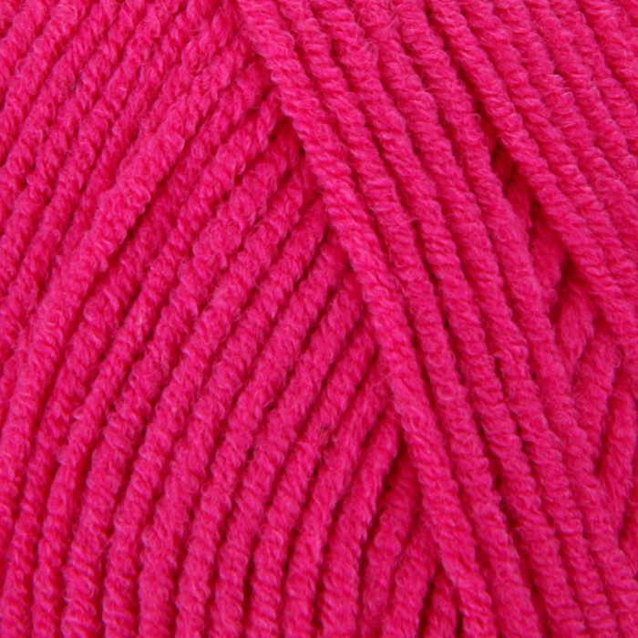 Пряжа "Cotton Gold" 55% хлопок, 45% акрил, 330м/100гр (149 фуксия)