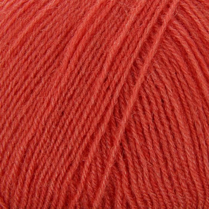 Пряжа "Lanagold 800" 49% шерсть, 51% акрил 800м/100гр (154 коралловый)