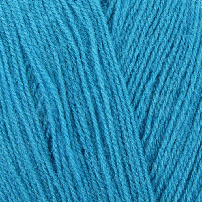 Пряжа "Lanagold 800" 49% шерсть, 51% акрил 800м/100гр (245 бирюза)