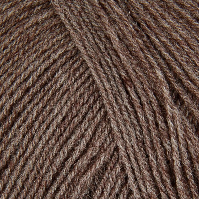 Пряжа "Lanagold 800" 49% шерсть, 51% акрил 800м/100гр (240 св.коричн.меланж)