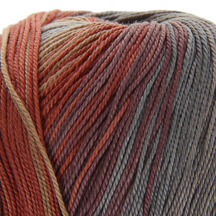 Пряжа "Miss batik" 100% мерсеризованный хлопок 280м/50гр (4144)