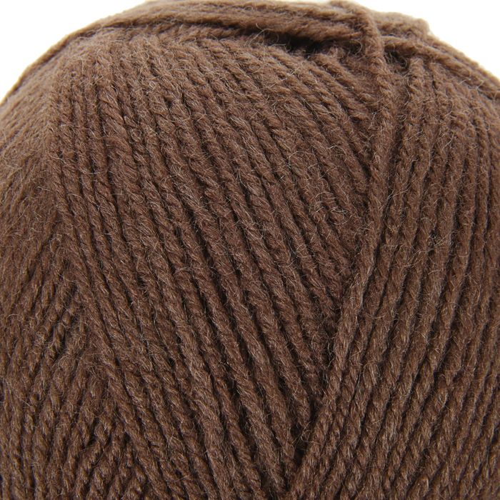 Пряжа "Sekerim Bebe" 100% акрил 320м/100гр (534 светло-коричн.)