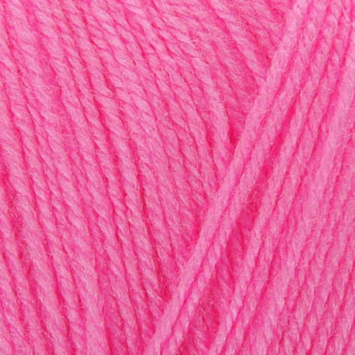 Пряжа "Sekerim Bebe" 100% акрил 320м/100гр (157 ярко-розовый)
