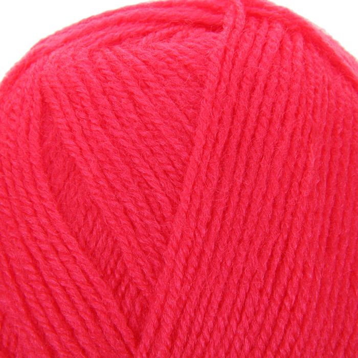 Пряжа "Sekerim Bebe" 100% акрил 320м/100гр (288 корал.неон)