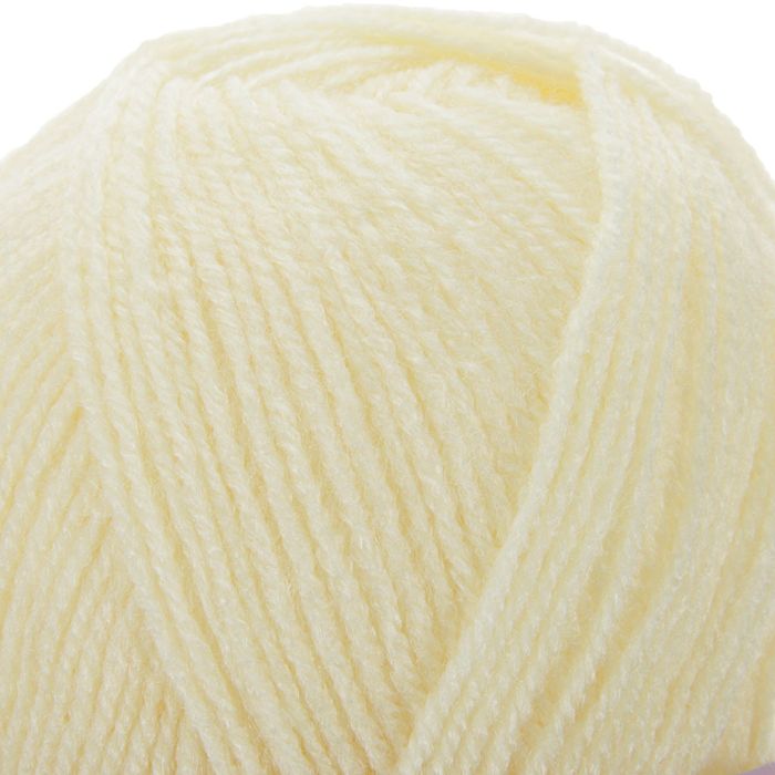 Пряжа "Sekerim Bebe" 100% акрил 320м/100гр (62 молочный)