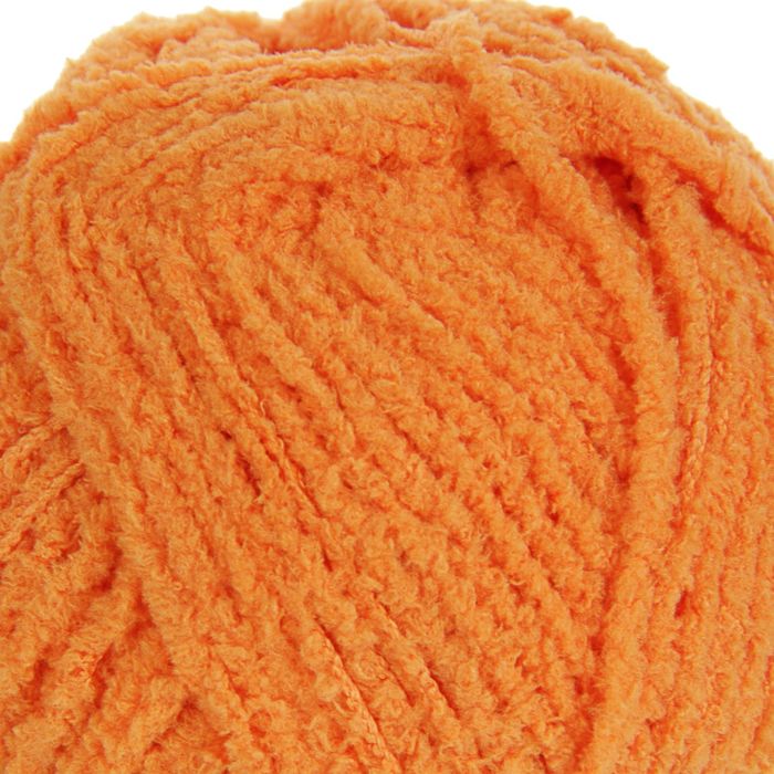 Пряжа "Softy" 100% микрополиэстер 115м/50гр (336 оранжевый)
