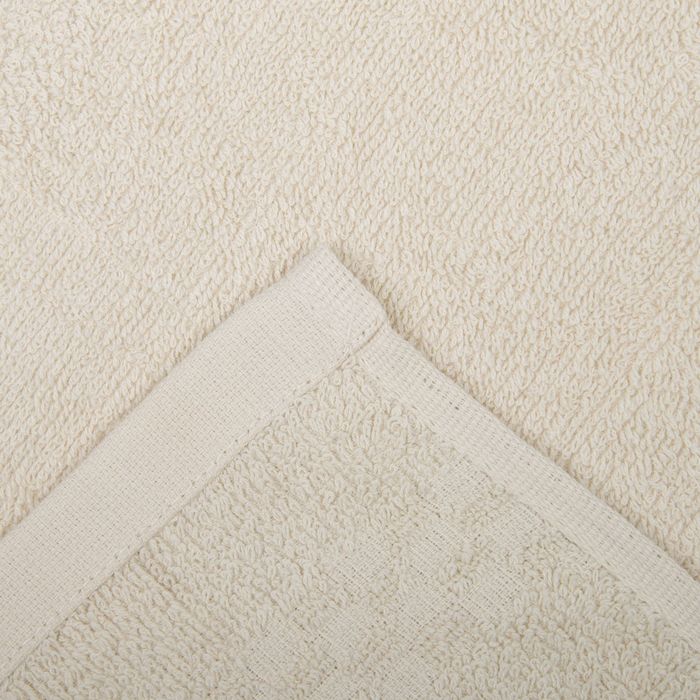 Полотенце Collorista Сакура 50*90 см, цв. молочный 100% хл, 400 гр/м2