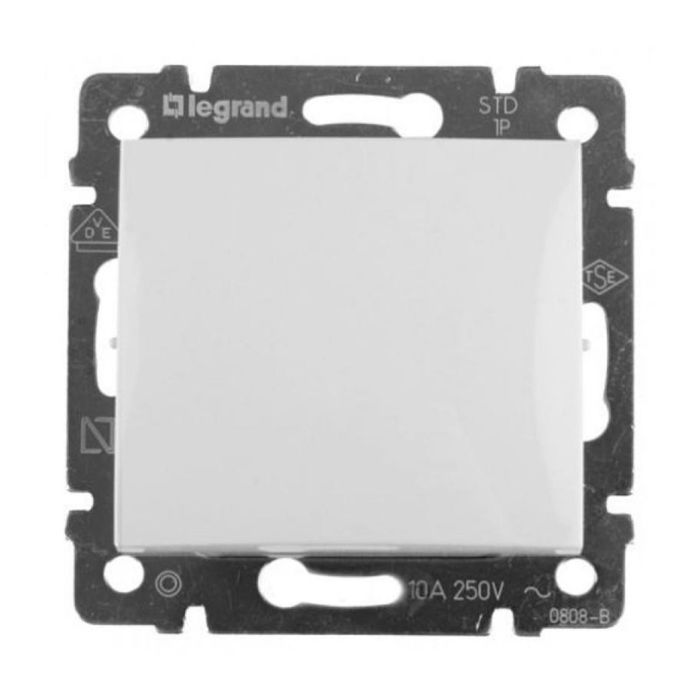 Механизм переключателя 1-кл. СП Legrand "Valena ", проходн., на 2 напр., бел. 774406