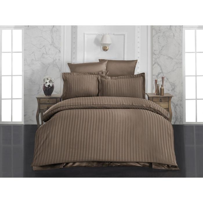 

КПБ Perla евро, 240х260, 200x220, 50x70-2 шт, 70x70-2 шт, коричневый