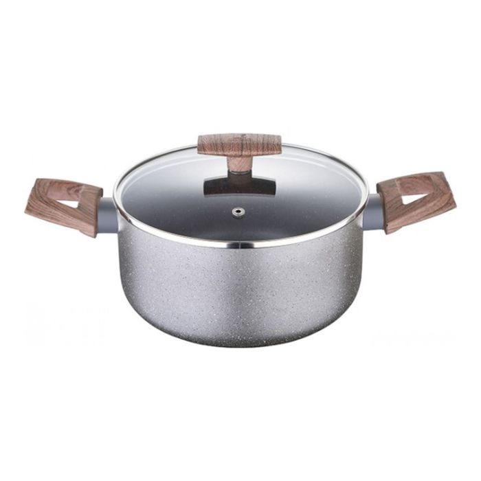 Кастрюля Ultra Granite, 3 л, гранитное покрытие, Bergner