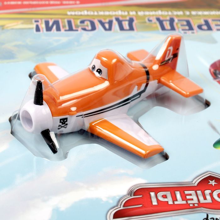 Книга «Самолёты. Вперёд, Дасти!» Книжка с историей и проектором.