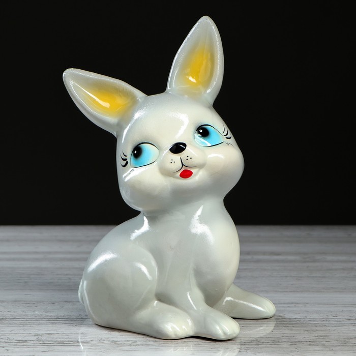 Копилка "Зайчонок" серый