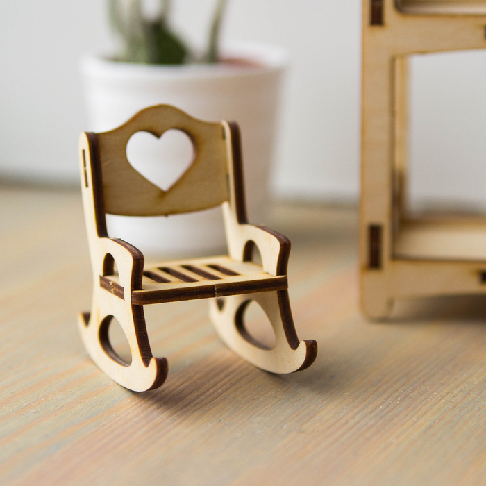 Набор мебели для кукол "Детская"