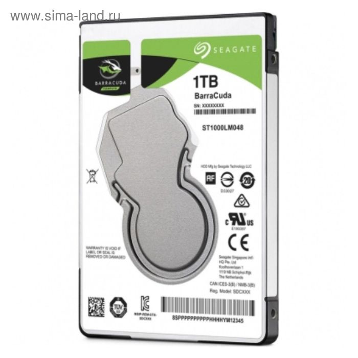 фото Жесткий диск seagate barracuda 1tb (st1000lm048) sata-iii