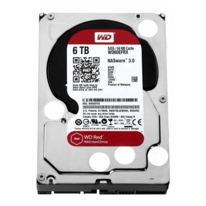 Жесткий диск WD Red 6Tb (WD60EFRX) SATA-III