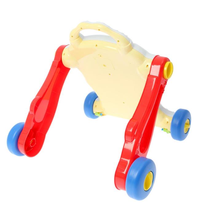 Каталка-ходунки «Топ-Топ» с сортером, вращающимися элементами, световые эффекты, звуки животных