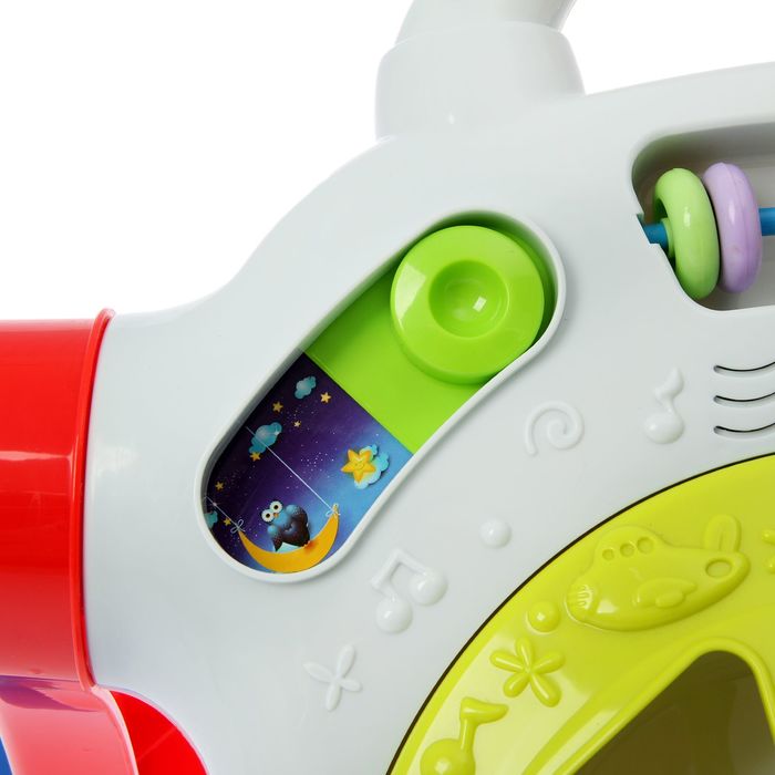 Каталка-ходунки «Топ-Топ» с сортером, вращающимися элементами, световые эффекты, звуки животных