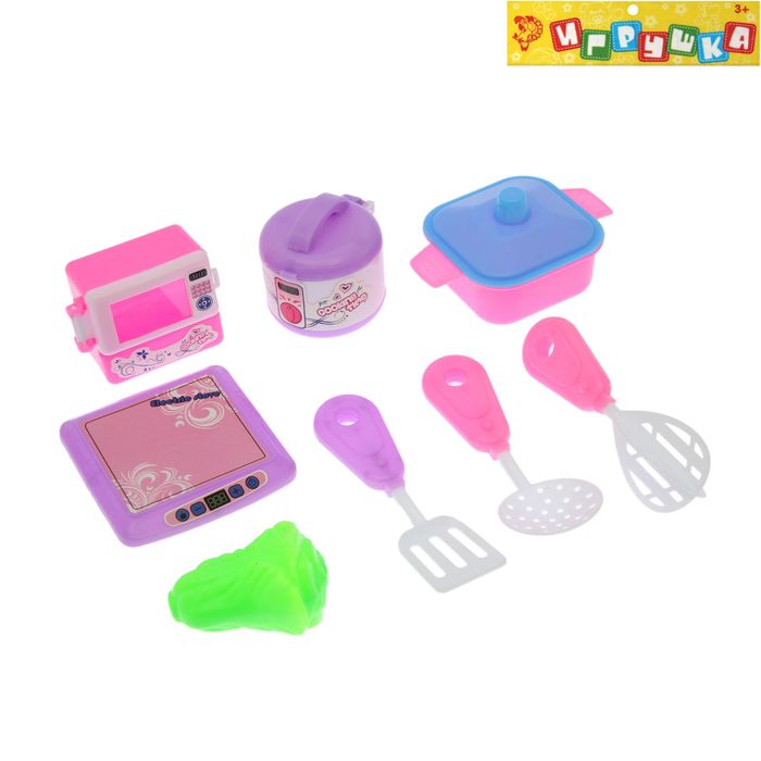 Набор посуды "Вкусный ужин", 8 предметов