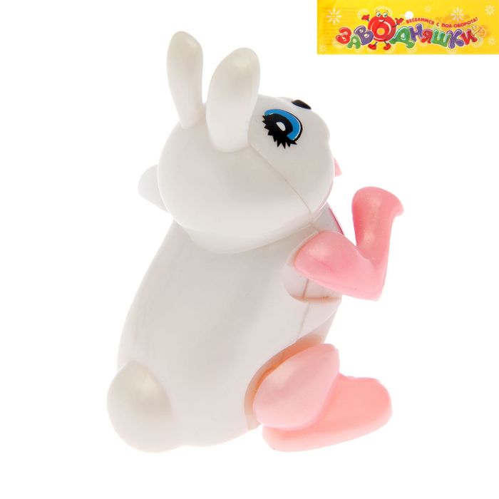 Игрушка заводная "Кролик", прыгает МИКС