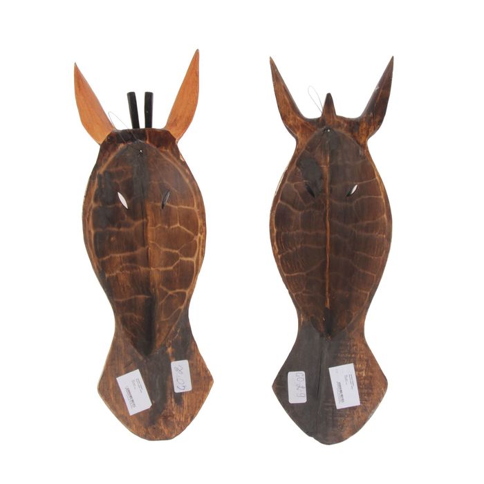 Маска 50 см дерево МИКС