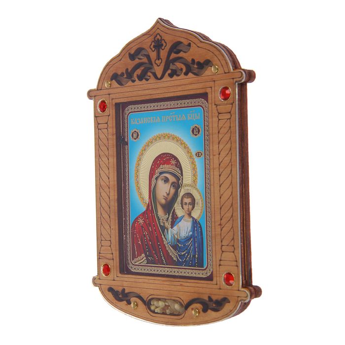 Икона "Фигурная", с ладаном, 10х14 см