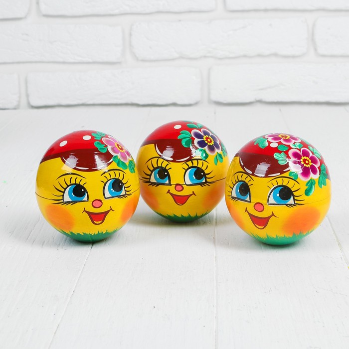 Фигурки по сказкам в футляре "Колобок", 7 шт.