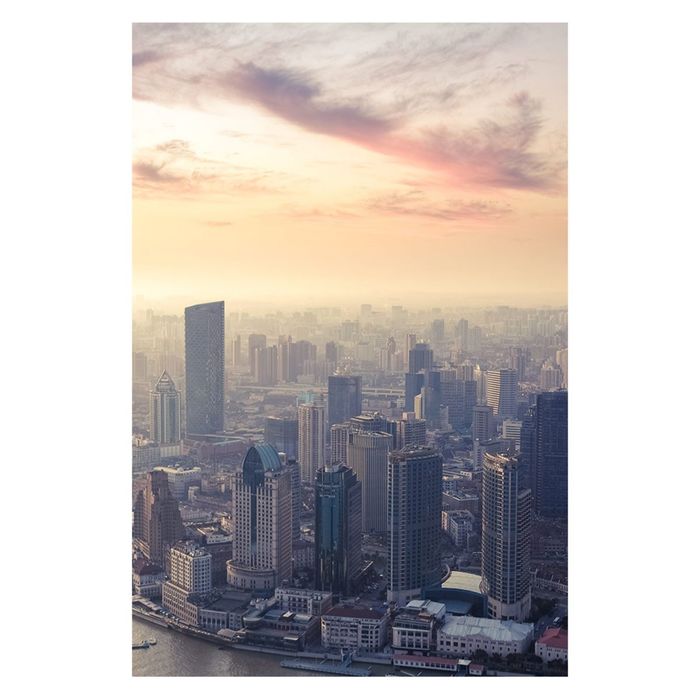 Фотообои на флизелиновой основе Шанхай  1,8х2,7 м (состоит из 2-х частей)