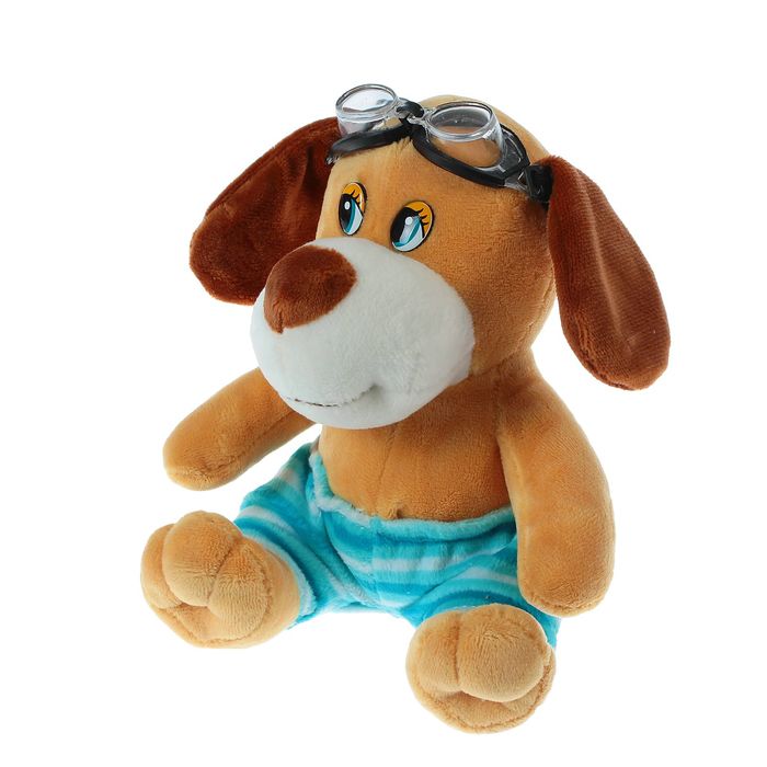 Мягкая игрушка "Пёсик-пловец"