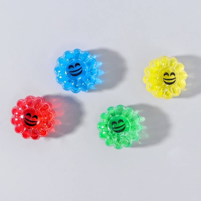 Лизун "Цветочек" твердый, цвета МИКС