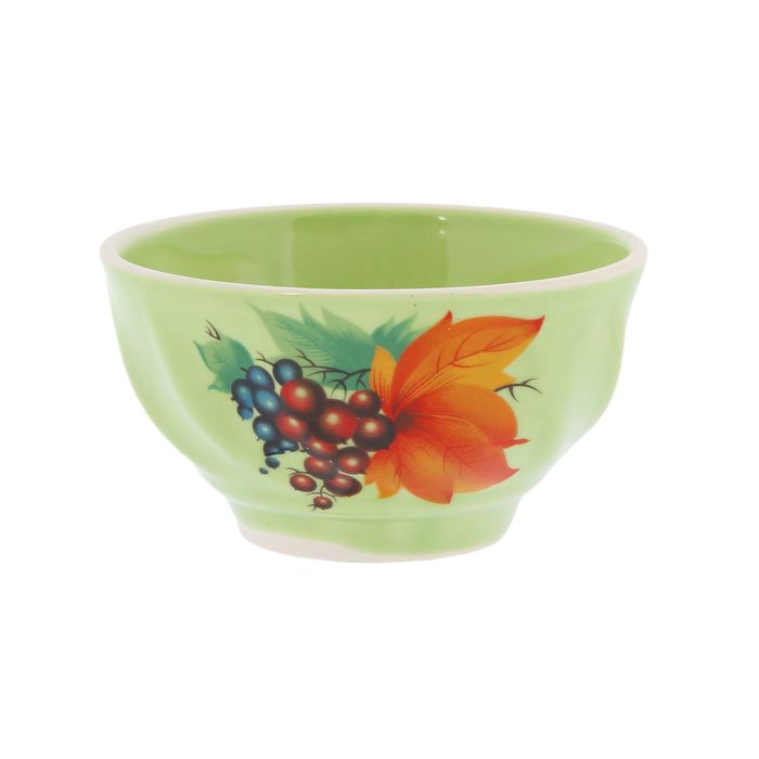 Салатник 0,6 л светло-салатовый, смородина