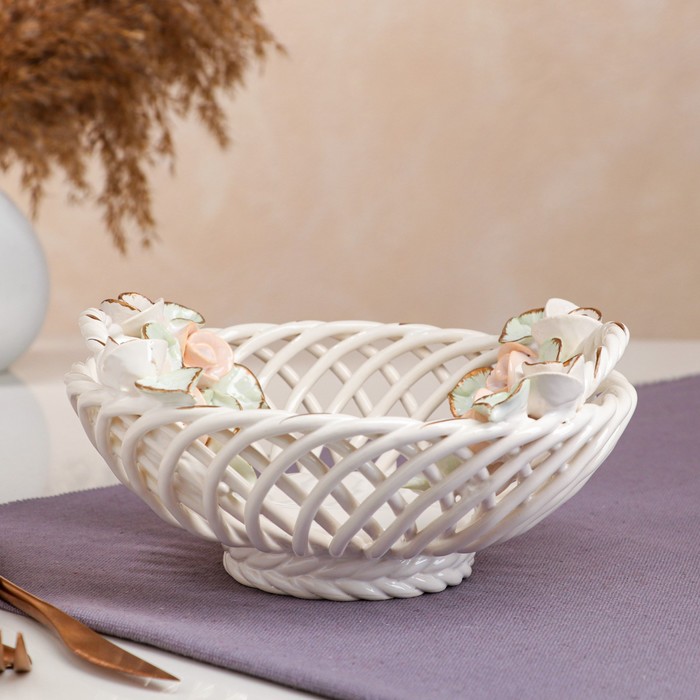 Конфетница "Люси", лепка, микс