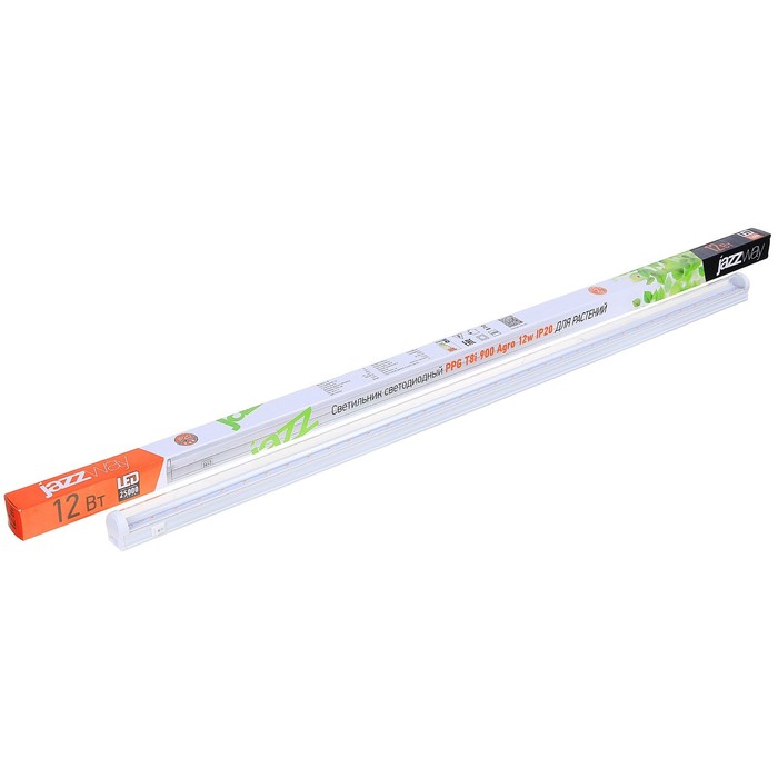 Светильник светодиодный линейный Jazzway, 12 Вт, для растений, IP20, PPG
