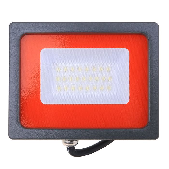 Прожектор светодиодный Jazzway, 30 Вт, 6500 K, IP65, PFL-SC