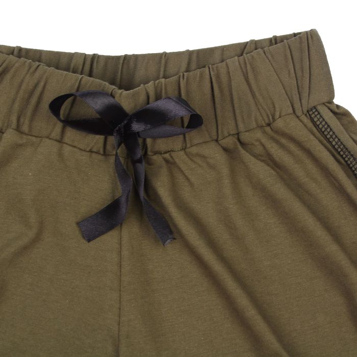 Шорты женские, цвет хаки, размер 50