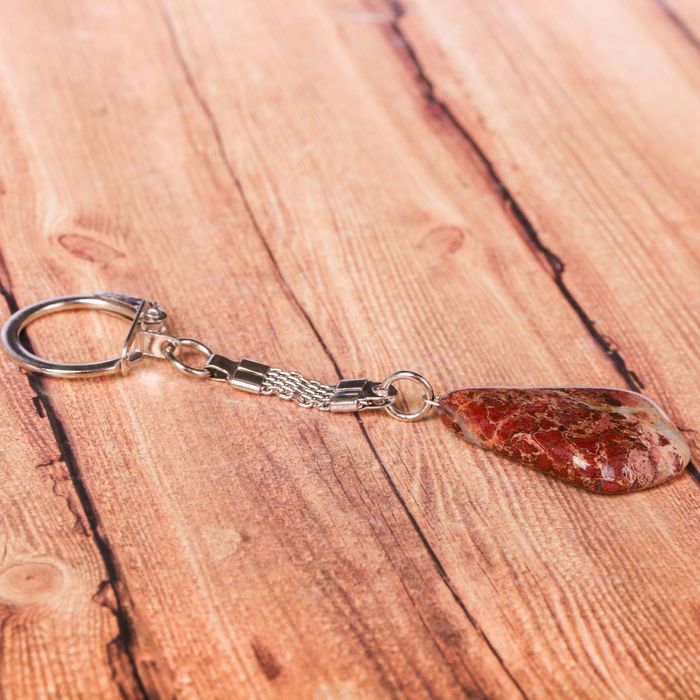 Брелок из яшмы «Санкт-Петербург» (натуральный камень)