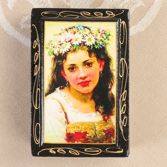 Шкатулка серия "Портреты" 17, 6х9 см