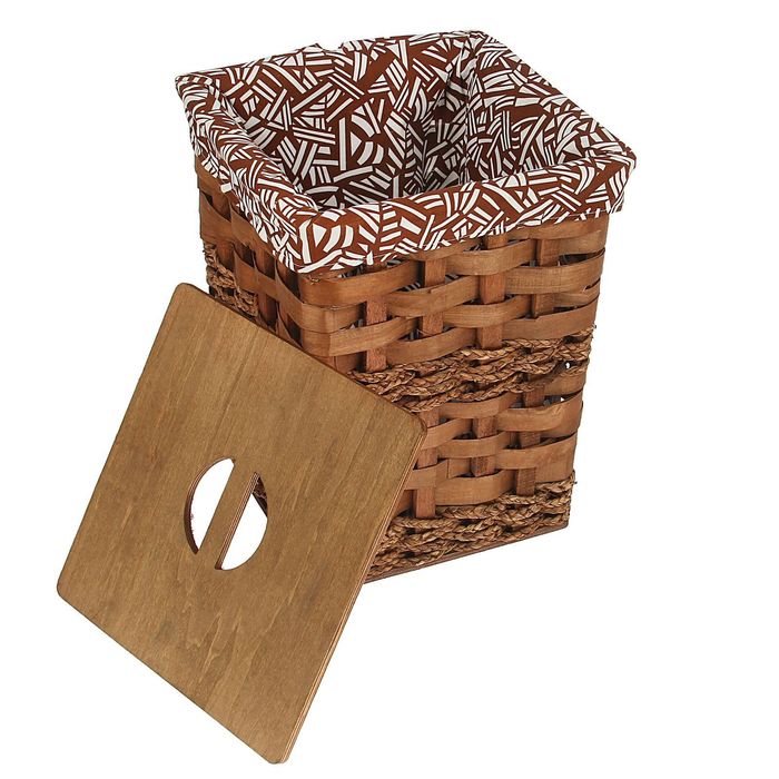 Корзина для белья плетеная "Факир" УЦЕНКА