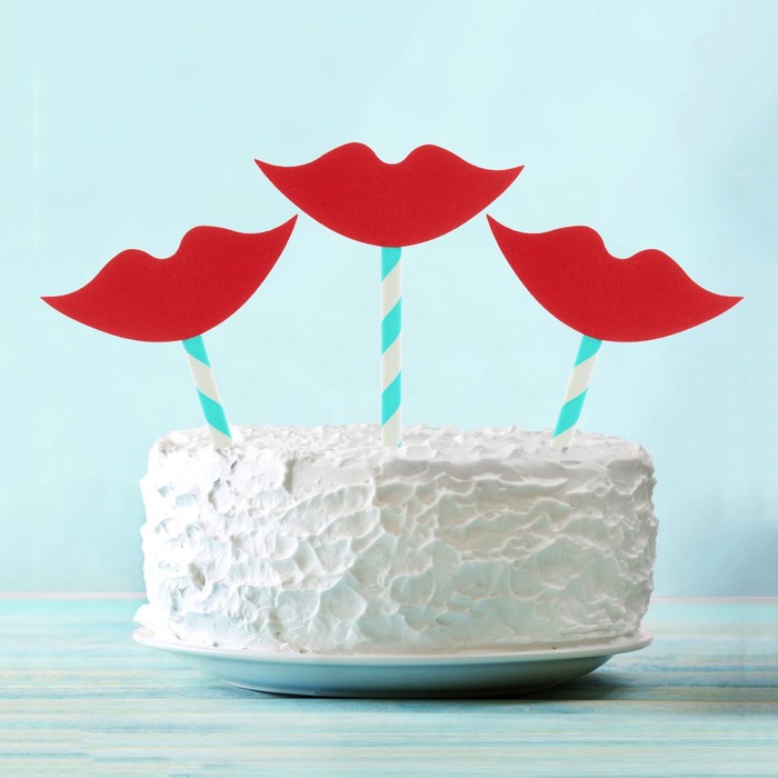 Топпер "Губки", набор 6 шт., цвета МИКС