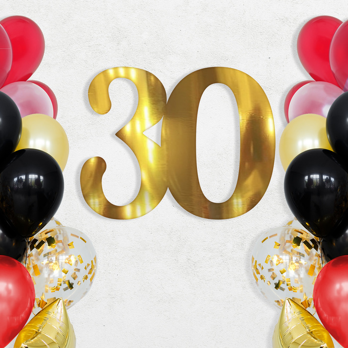 Цифра для украшения праздника "30"