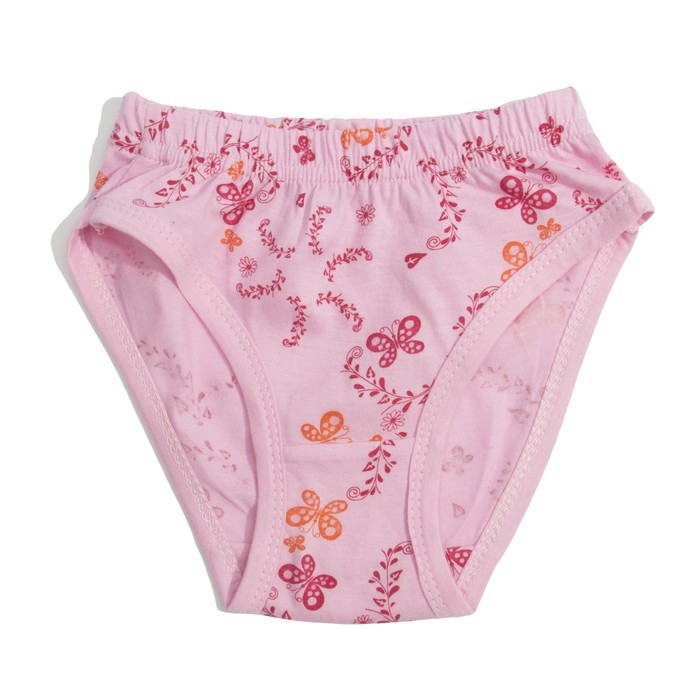 Комплект для девочки (трусы, майка), рост 116-122 см, цвет МИКС