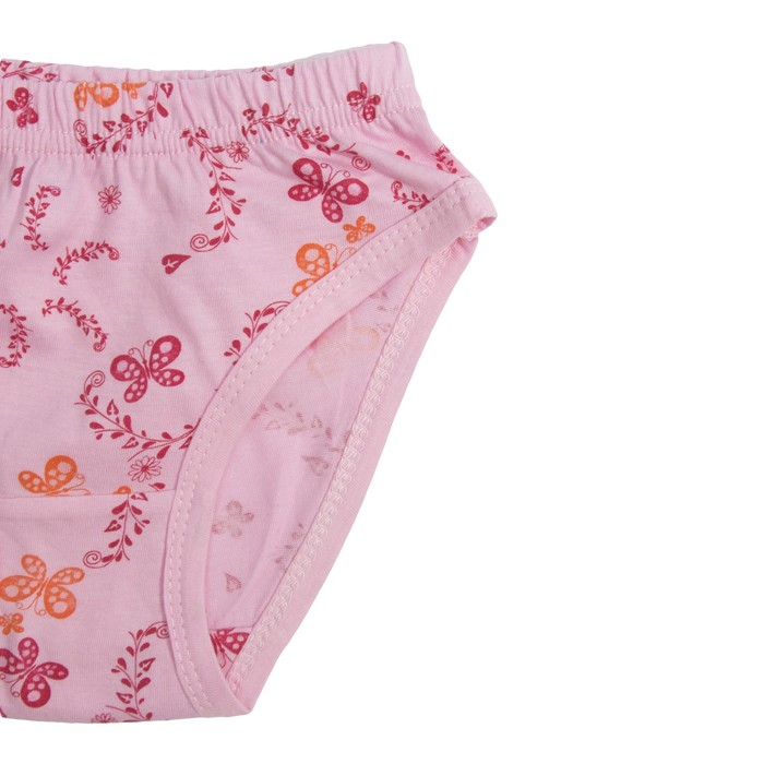 Комплект для девочки (трусы, майка), рост 128-134 см, цвет МИКС