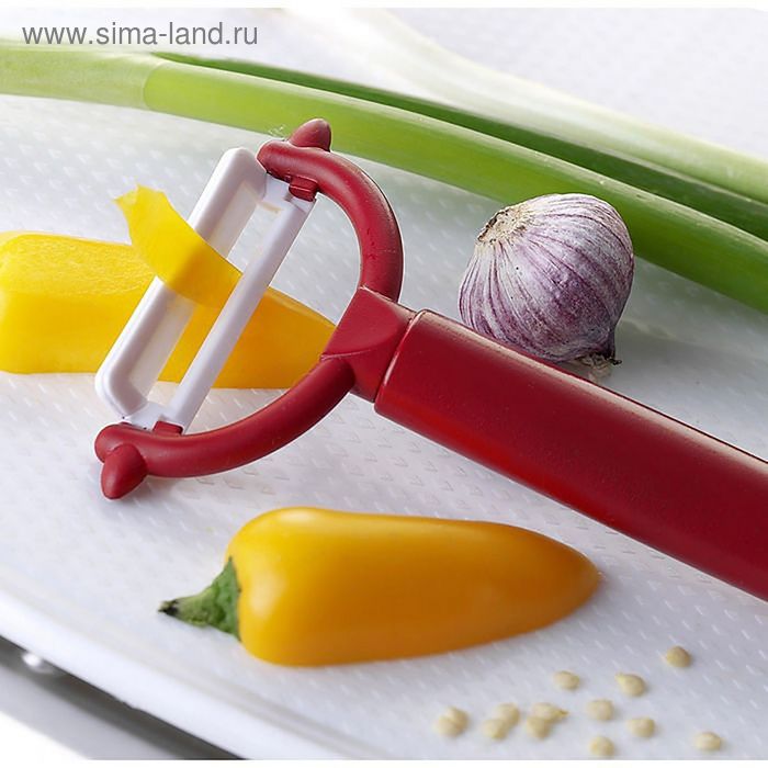 Нож для чистки овощей и фруктов из керамики фото