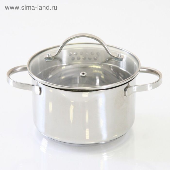 Кастрюля 15 л PADO с крышкой 3856₽